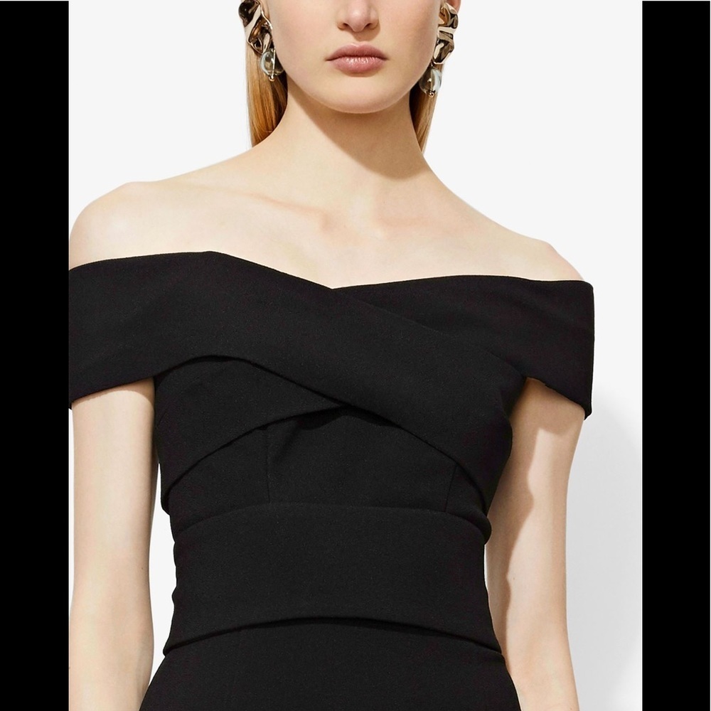 Proenza Schouler Off The Shoulder Cross Front Gown - Picture 3 of 8